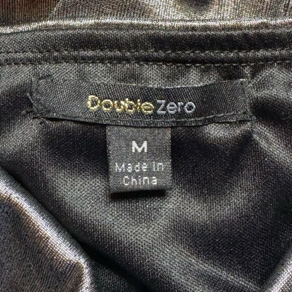 Double Zero Silver Dress size Medium - Picture 3 of 5